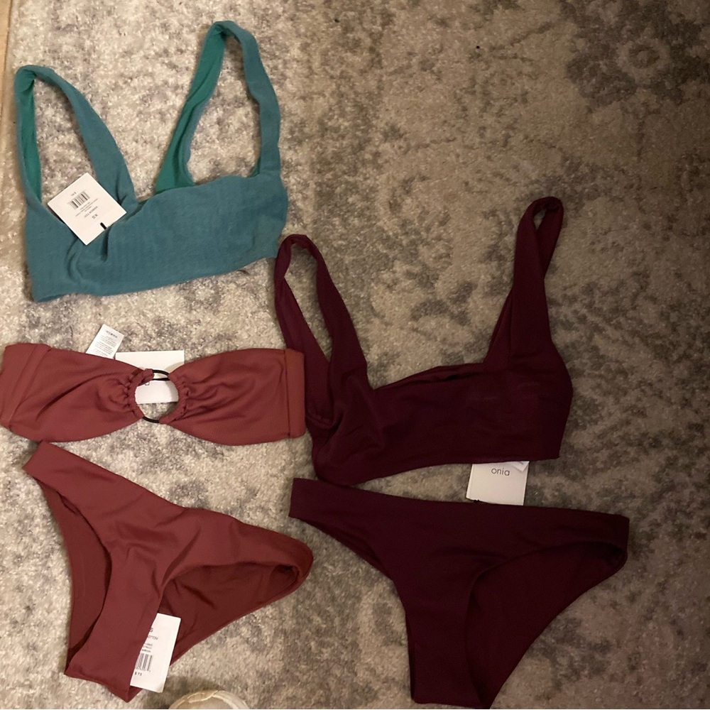 Onia NWT bikinis $25 for each piece